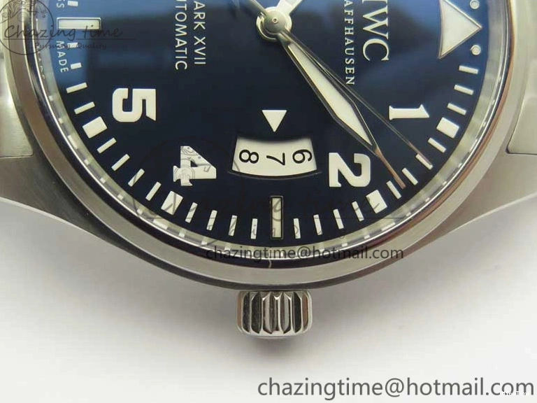 MIROTIME 0521 Mark XVII IW327014 Le Petit Prince MKS 1:1 Best Edition Blue Dial on SS Bracelet MIYOTA 9015 V FastDry 7191